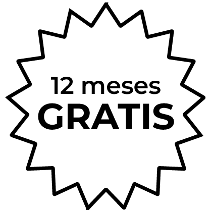 12 meses gratis